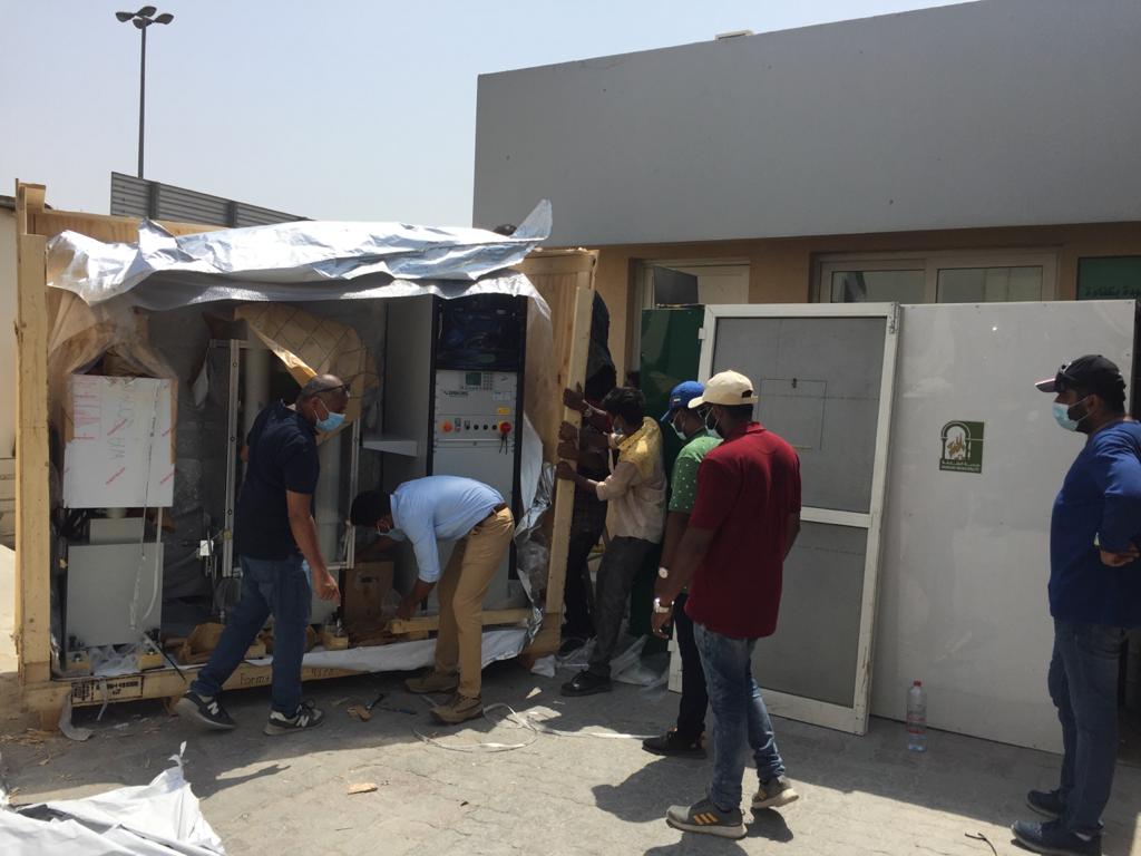 CTM installation in Sharjah Municipality 