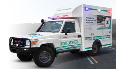 portable laboratory unit
