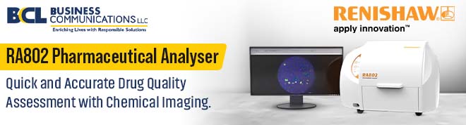 RA802 Pharmaceutical Analyser - Quick and Accurate Drug Quality Assessment with Chemical Imaging. 